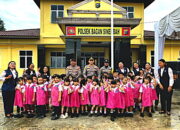 Kunjungan Edukatif TK Ananda ke Polsek Bagan Sinembah, Anak-anak Dikenalkan dengan Tugas Kepolisian