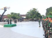Pimpin Upacara Bendera 17-an Bulan Maret 2025 Dandim 0808/Blitar Bacakan Amanat Pangdam V/ Brawijaya