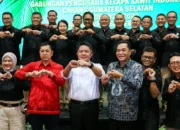 Bupati Muba HM Toha Hadiri Pelantikan Pengurus GAPKI Sumsel 2024-2029, Dorong Sawit Berkelanjutan