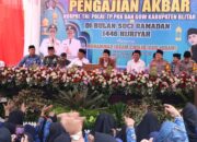 Dandim 0808 Bersama Forkopimda Kab. Blitar Hadiri Pengajian Akbar Bulan Ramadhan Korpri, TNI- Polri, TP PKK Bersama Gus Idham