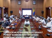 Tingkatkan Keamanan Masyarakat, Pemkot Bandung Bentuk Satgas Pemberantasan Premanisme