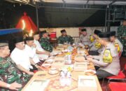 Sinergitas TNI – Polri Dan Jajaran Forkopimda Blitar Raya Gelar Sahur Bersama