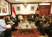 Menteri Pertahanan RI Terima Kunjungan Kehormatan Panglima Angkatan Tentera Malaysia