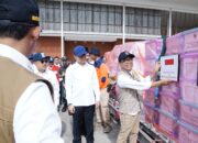 Menlu RI Lepas 124 Ton Bantuan Kemanusiaan Indonesia untuk Gempa Myanmar