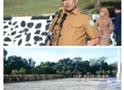 Bupati Oku Selatan Pimpin Apel Gabungan Pemkab Oku Selatan Usai Hari Raya Idul Fitri itri 1446 Hijriah