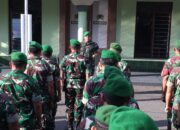 Apel Selesai Cuti Lebaran Personil Kodim 0808/Blitar, Dilanjutkan Halal Bihalal