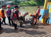 Setelah Dua Hari, Babinsa Dan Tim Pencarian Gabungan Berhasil Menemukan Korban Hanyut Di Sungai Brantas Blitar