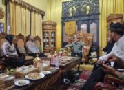 Kapolsek Ilir Barat (IB) II Palembang Kompol Fauzi Saleh SH.MM.MH dan Jajaran bersilaturahmi ke Istana Adat Kesultanan Palembang Darussalam