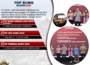 Bupati Parosil Mabsus Ucapkan Selamat Atas TOP BUMD Awards Bintang 5 yang Diraih PT. BPRS Lampung Barat