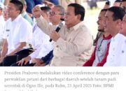 Tanam Padi Serentak di Ogan Ilir, Langkah Nyata Menuju Swasembada Pangan