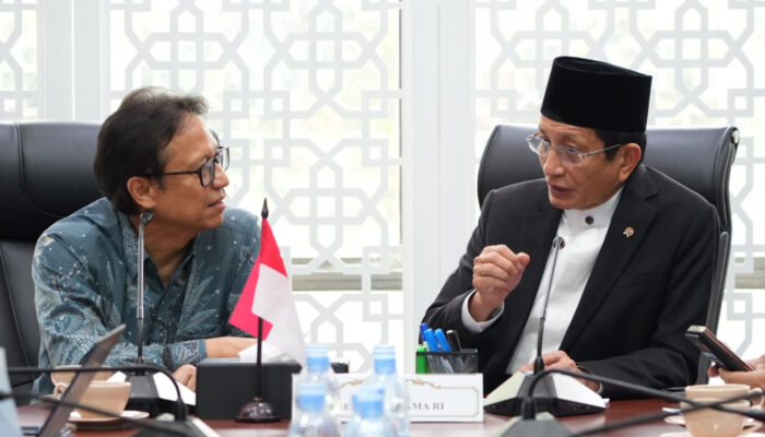 Menag dan Menkes Bahas Sosialisasi Pemeriksaan Kesehatan Gratis di Sekolah Keagamaan