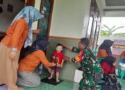 Babinsa Desa Jati Aktif Dampingi Posyandu, Cegah Stunting Demi Anak Indonesia Sehat