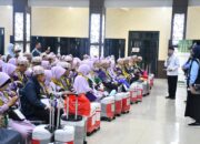 Kloter 4 Masuk Asrama Haji Sumsel, 1 Jemaah Dirujuk Ke Rumah Sakit