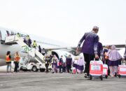 Lepas Kloter 4, Kakanwil Titip Pesan Penting Untuk Jemaah Haji Sumsel