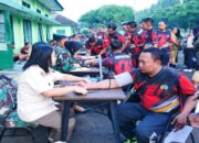 Uji Kemampuan Fisik Prajurit Kodim 0808/Blitar Melalui Samapta Periodik