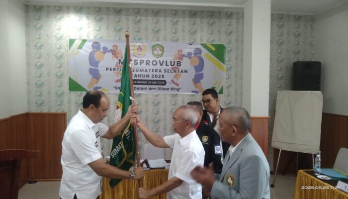MUSPROVLUB PERTINA SUMATERA SELATAN TAHUN 2025,H.KUMRONI MAKMURI SE.Msc SEBAGAI KETUA UMUM TERPILIH 