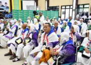 Lepas Keberangkatan Kloter 19 Embarkasi Palembang, Kakanwil Imigrasi Ingatkan Jaga Paspor