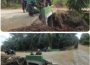 Jalur Utama Kembali Terbuka, Warga Bukit Kayu Kapur Apresiasi TMMD ke-124 Kodim 0320/Dumai