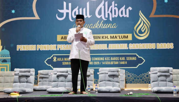 Gubernur Banten Andra Soni Hadiri Haul Akbar Abuya Shidiq Bin KH Ma’lum Cangkudu Baros