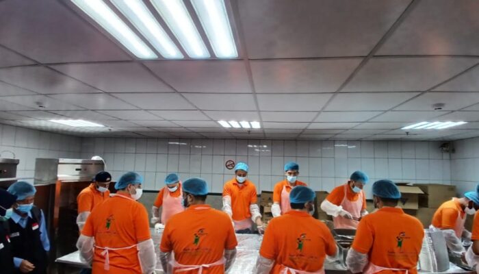 Tim Sanitasi dan Pengamanan Pangan KKHI Madinah Rutin Lakukan Inspeksi