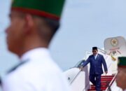 Presiden Prabowo Tiba di Brunei Darussalam untuk Kunjungan Kenegaraan