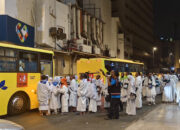 Bus Shalawat Inklusif Siap Antar Jemput Jemaah dari Hotel ke Masjidil Haram