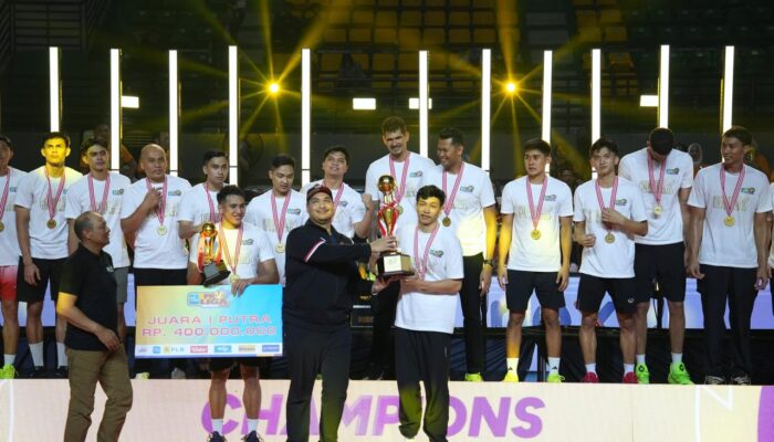 Tutup Proliga 2025, Menpora Dito Beri Selamat Jakarta Bhayangkara Presisi Back to Back Juara