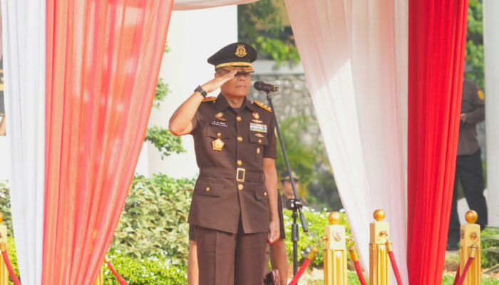 JAM-Pidmil Pimpin Upacara Peringatan Hari Lahir Pancasila Tahun 2025 Kejaksaan Agung