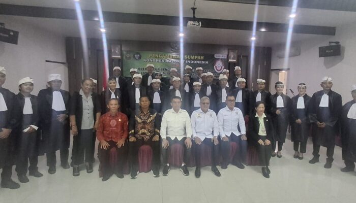 Puluhan Advokat Resmi Disumpah di Bali, Ketua Pengadilan Tinggi: Advokat Punya Peran Strategis dalam Menegakkan Keadilan
