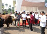 Penyerahan Simbolis Hewan Qurban Hari Raya Idul Adha 1446 Hijriah di Kejaksaan Agung