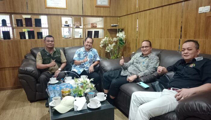 Kegiatan Silaturahmi Direktur Utama Bersama Pembina PT.Barokah Berita Nusantara, Ketua Aliansi Indonesia Sumatera Selatan Ke Kaban Kesbangpol Kota Palembang H.Rudi Indawan.SH.M.Kn