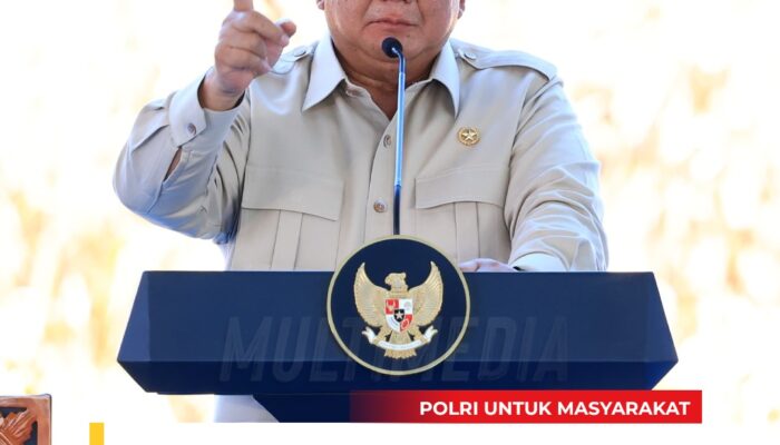 Presiden Prabowo Apresiasi Kapolri Tangkap Pesan Mengenai Jadi ” Polisi Rakyat “