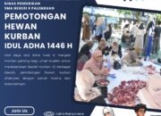 Kurban 1446 H di SMA Negeri 6 Palembang: Refleksi Keikhlasan dan Kepedulian Sosial
