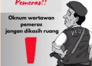 Foto Oknum Wartawan Pemeras Mengaku ‘Wartawan Polda” Sudah Disebarkan