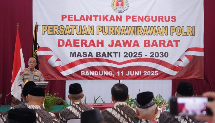 Kapolda Jabar Hadiri Pengukuhan Ketua PP Polri Daerah Jawa Barat
