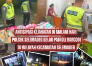 Antisipasi kejahatan di malam hari, Polsek Selemadeg gelar patroli barcode