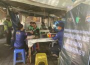 Hari Bhayangkara ke-79, Polres Tabanan Gelar Pemeriksaan Kesehatan Gratis bagi Pengemudi Ojek Online