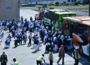 PPIH Debarkasi Palembang Terima 368 Jemaah Kloter 3, Satu Jemaah Masih Dirawat di Makkah