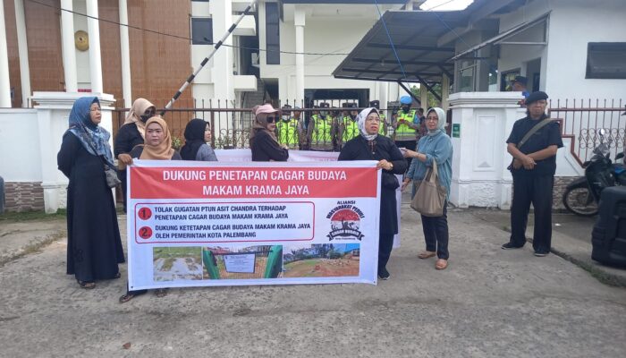 Aliansi Masyarakat Peduli Cagar Budaya (AMPCB) Desak PTUN Tolak Gugatan Acit Chandra Terkait Cagar Budaya Pemakaman Kramo Jayo