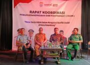 Kesbangpol Kota Palembang Gelar Rapat Koordinasi Penanganan Konflik Sosial