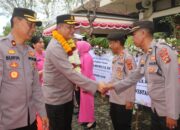 Kapolres Tabanan Resmi Berganti, Tradisi Penyambutan dan Pelepasan Penuh Haru Warnai Serah Terima Jabatan