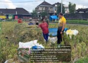 Kapolsek Tabanan Laksanakan SIDEWA (Simakrama Dengan Warga) Petani di Subak Lanyah Bongan