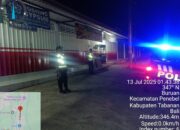 Cegah terjadinya Kriminalitas pada malam hari, Polsek Penebel laksanakan Patroli Blue Light