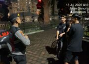 Patroli Jalan Kaki Subuh Sat Samapta Sisir Titik Rawan, Wujudkan Tabanan Aman di Waktu Senyap