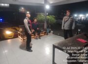 Polsek Kediri Gencarkan Pelaksanaan Patroli Barcode Malam Hari Tekan 3 C