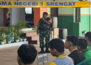 Bangun Karakter Siswa, Danramil 0808/06 Berikan Materi Wasbang Di MPLS SMAN 1 Srengat