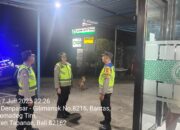 Polsek Seltim Intensifkan Patroli Blue Light Upaya Cegah Kasus Curat, Curas dan Curanmor