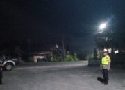 Antisipasi Gangguan Kamtibmas Polsek Penebel Patroli Malam Hari