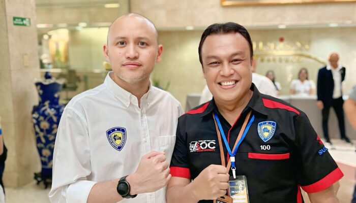 Ketua Umum AOC Indonesia  dan Asia Tenggara El Rinaldi bersama Ketua Chapter Bandung Juara Iwan Menghadiri Undangan Raker Prov IMI Jabar