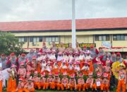 Gerak Jalan Tingkat Paud Seluruh Kota Lubuk Linggau Berlangsung Sukses